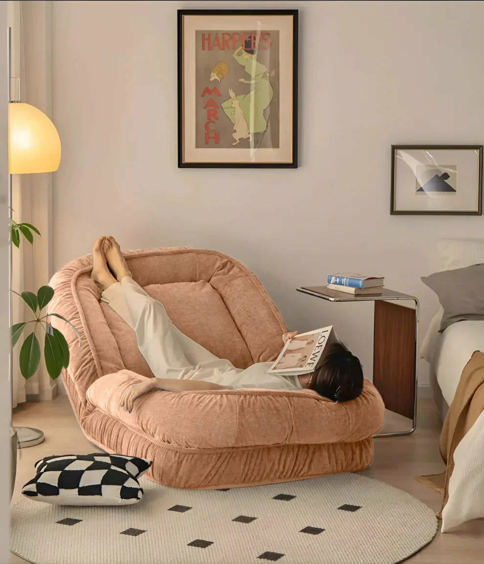🛋️ The Lazy Sofa™ — Ultimate Convertible Floor Sofa | Luxurious Comfort, Space-Saving Design, Adjustable Backrest | Perfect for Lounging, Napping & Hosting Guests