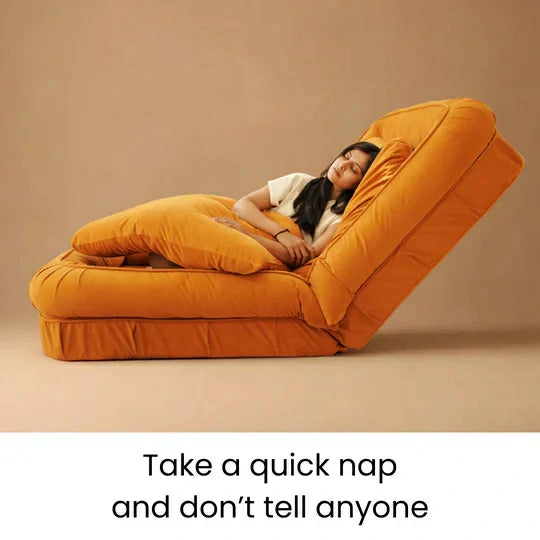 🛋️ The Lazy Sofa™ — Ultimate Convertible Floor Sofa | Luxurious Comfort, Space-Saving Design, Adjustable Backrest | Perfect for Lounging, Napping & Hosting Guests
