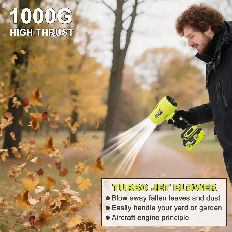 SEESE™ Turbo Jet Blower – The Ultimate Cordless Power Tool for Cleaning, Car Drying, & Snow Blowing